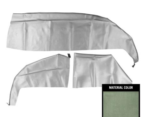 PUI Interiors 1969-1970 Chevrolet Chevelle Wagon Green Cargo Cover 68ARW24R