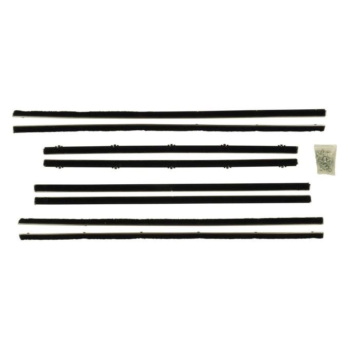 PUI Interiors 1962 Ford Falcon 4 Door Wagon Window Felts F251-5