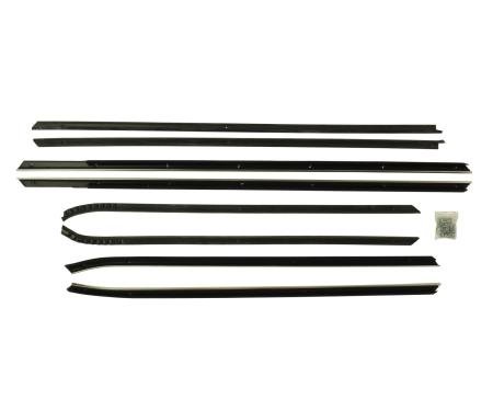 PUI Interiors 1961 Chevrolet Impala Hardtop/Bubbletop Window Felts F215-1
