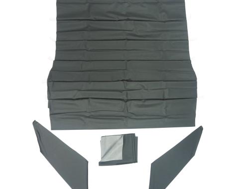 PUI Interiors 1968-1969 Pontiac Firebird Black Ribbed Headliner 67FH100R