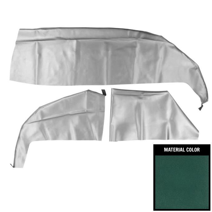 PUI Interiors 1968-1972 Chevrolet Chevelle Wagon Aqua Cargo Cover 68ARW04R