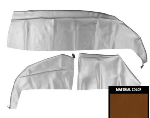 PUI Interiors 1972 Chevrolet Chevelle Wagon Tan Cargo Cover 68ARW47R