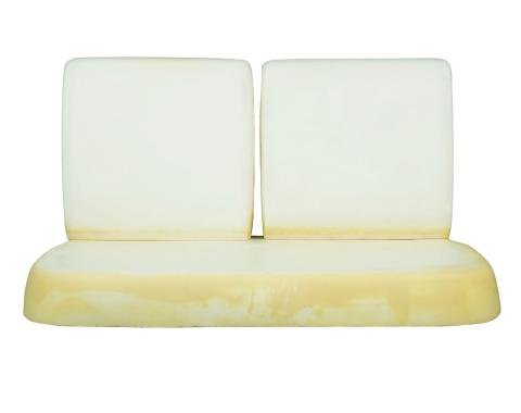 PUI Interiors 1964-1967 Chevelle/Tempest/Cutlass/Skylark Front Bench W/O Arm Rest Seat Foam BUN647AB