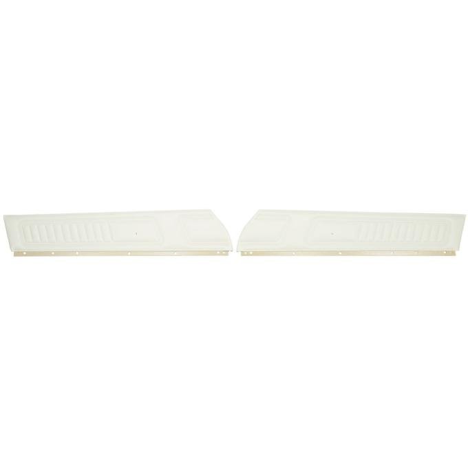 PUI Interiors 1971 Chevrolet Camaro Standard White Front Door Panels D724