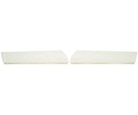 PUI Interiors 1971 Chevrolet Camaro Standard White Front Door Panels D724