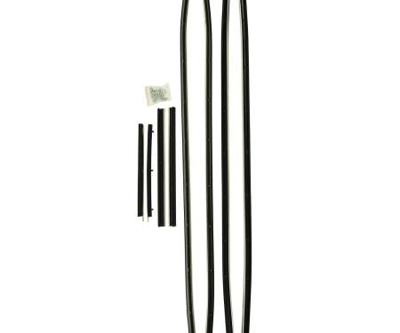 PUI Interiors 1971-1974 Dodge Challenger Hardtop Window Felts F498