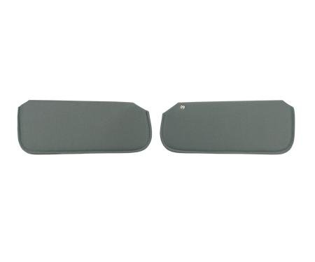 PUI Interiors 1985-1987 Buick Grand National Gray Sun Visors 85GVC1810X