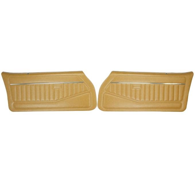 PUI Interiors 1978-79 Chevrolet Camaro/1978-81 Firebird Pre-Assembled Camel Front Door Panels 78FD48-P