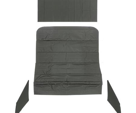PUI Interiors 1966-1967 Chevrolet Nova Black Basketweave Headliner 66XH100A