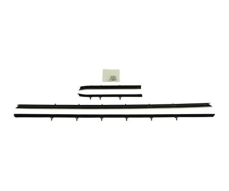 PUI Interiors 1968-1969 GM F-Body Convertible 4 Piece Outer Only Window Felts F235-20