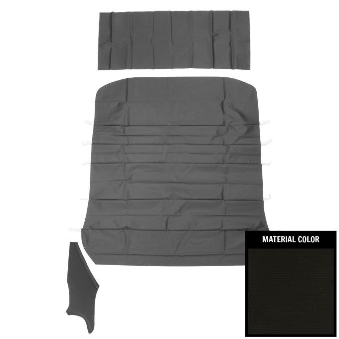 PUI Interiors 1969-1972 Pontiac GTO Black Perforated Headliner 69GH100B