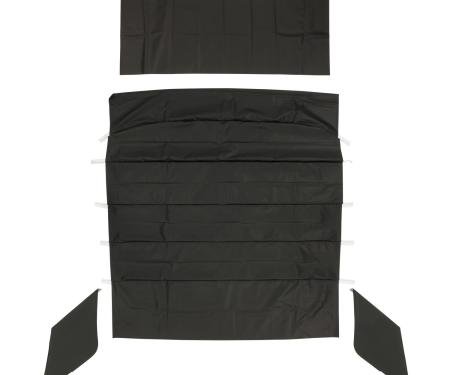 PUI Interiors 1964-1965 Chevrolet Chevelle Sedan Black Basketweave Headliner 64AH100AS