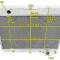 Champion Cooling 4 Row All Aluminum Radiator Made With Aircraft Grade Aluminum MC289