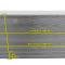 Champion Cooling 1973-1976 Chevrolet Corvette 3 Row All Aluminum Radiator Made With Aircraft Grade Aluminum CC478B