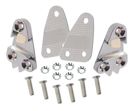 Dennis Carpenter Door Striker Plate Kit - 1953-55 Ford Truck BAAA-8122008-KIT