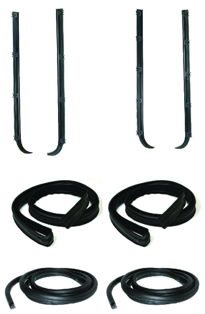 Fairchild Industries Belt Weatherstrip, Door Seal & Window Channel Kit, Driver side and Passenger side KF1002A-8