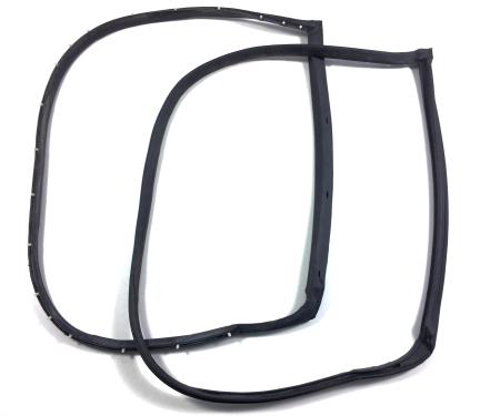 Fairchild Industries 1969-1977 Chevrolet Corvette T-Top Weatherstrip Kit (19 pins), Latex, Driver side and Passenger side KG4083