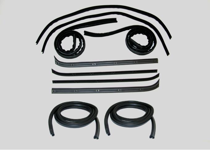 Fairchild Industries Belt Weatherstrip--Window Channel--Door Seal Kit, Inner & Outer Driver Side & Passenger Side KF1006-10