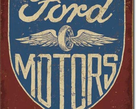 Tin Sign, Ford Motors - Since 1903
