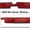 CA 1968 Chevrolet Corvette Header Molding Convertible