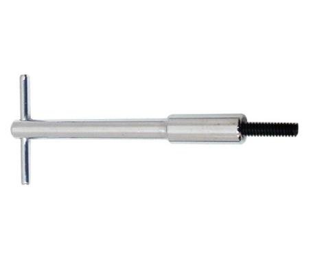 Chevy/Ford/Mopar T-Bar Wing Nut 5" Tall (1/4-20 x 1 3/8" Studs), Chrome