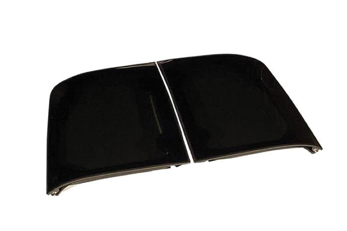 Corvette Roof Panels, T-Top, Reflective Glass, Black, 1968-1982
