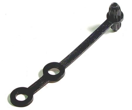 Redline Restomotive® 1957-1979 Ford Car & Truck Plastic Wiring Loom Tie for Firewall / Inner Fender and Engine Compartment