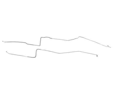 Camaro Fuel Line, Tank To Pump, 3/8 Inch, Stainless Steel 1980-1981