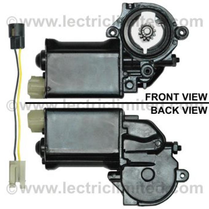 Chevelle Power Window Motor, For 2-Door, Left, 1964-1977