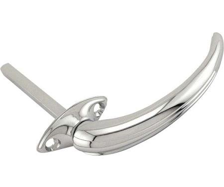 Outside Door Handle - Chrome - Curved Handle - Ford Pickup & Panel Truck