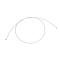 Full Size Chevy Center Emergency Parking Brake Cable, 1958-1964