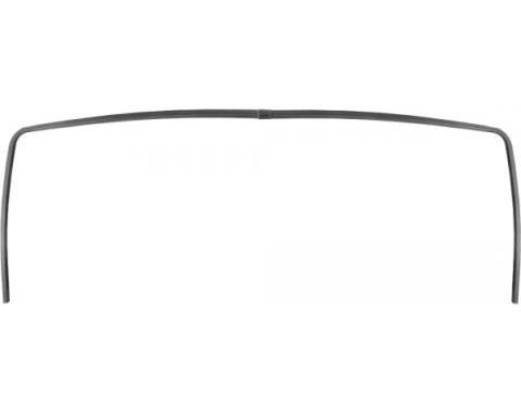 Chevelle Headliner Molding, Rear, 1966-1967 Sedan