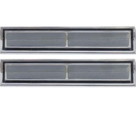 Bucket Seat Emblem Set, Ranchero, 1967