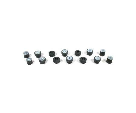 Chevelle Body To Frame Mounting Cushions & Spacers, For All Cars Except Convertibles, 1968-1972