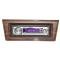 Chevy II-Nova Stereo Radio, KHE-300, AM/FM, Manual Tuning, Black Face, Wood Bezel, 1966-1967