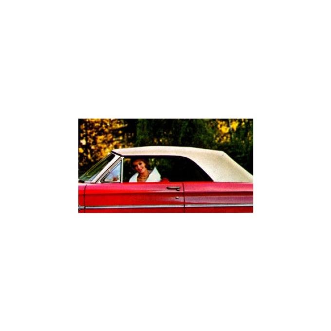 Ford Convertible Top, W/ Glass Rear Window, Fairlane, Torino, 1970-71