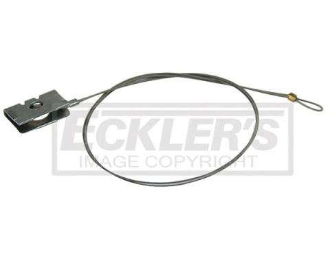 El Camino Shift Indicator Cable, Column Shift Automatic, For Gauge Cars, 1978-1987
