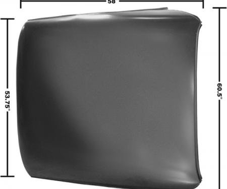 1968-1972 GM A-Body Fastback (Modify for Monte Carlo / Grand Prix / Cutlass) Complete Roof Panel