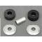 Full Size Chevy Power Steering Cylinder To Frame Bracket Bushing, Washer & Sleeve Hardware Kit, 1958-1964