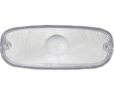 Chevy Truck Parking, Turn Signal Light Lens, Clear, 1958-1959