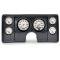 El Camino Instrument Cluster Panel, Carbon Fiber Finish, With Phantom Gauges, 1982-1987