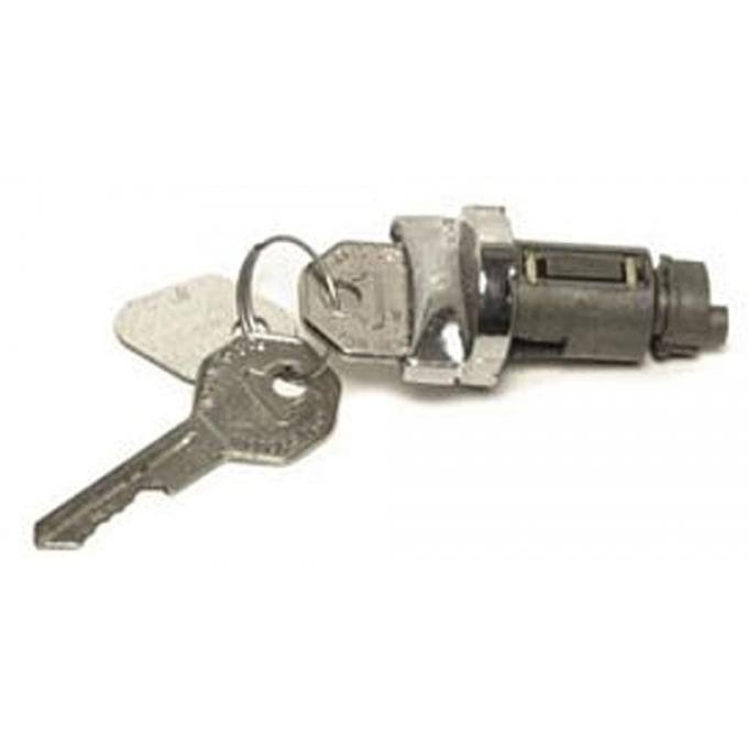 Ignition Lock Cylinder, With Keys, 1949-1964