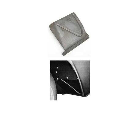 Chevy Front Lower Inner Fender Extension, Left, 1955
