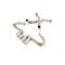 Corvette B&B Exhaust System, C5 Bullet Quad Round Tips, 1997-2004
