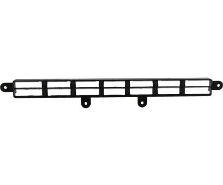 Corvette Defroster Vent Grille, Upper Dash, 1968-1977