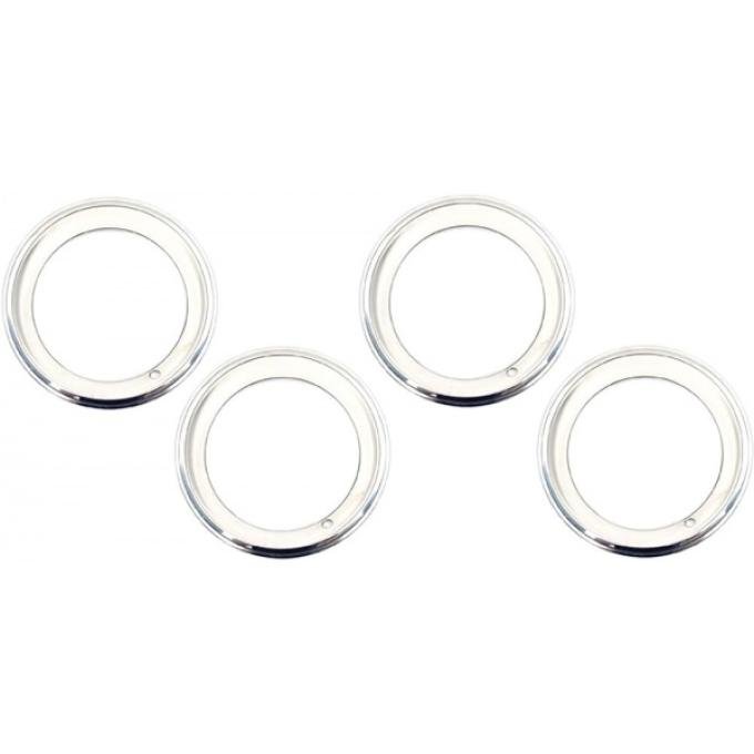 Firebird Rally Wheel Trim Ring Set, 15 x 7, 1969