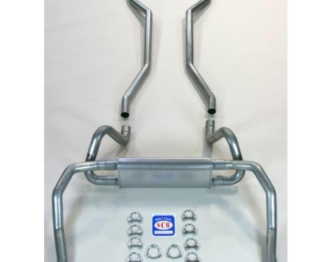 Camaro Original Style Exhaust System, For Big Block With Long Tube Headers, 2-1/2", 1967-1969