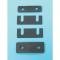 Chevy Radiator Core Support Pads & Shims, 1949-1954