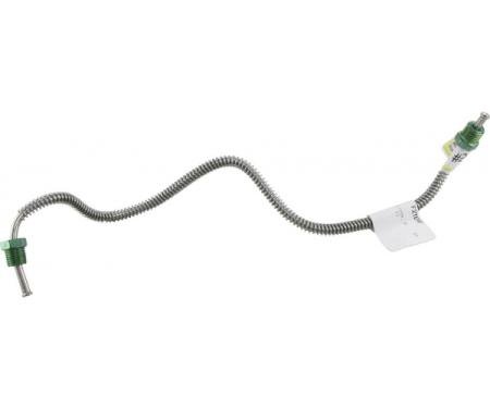 Corvette Front Master Cylinder Brake Lines, Power Brakes, Stainless Steel, 1970-1973
