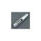 Chevy Dakota Digital Cruise Control Handle Cover, Polished Aluminum, 1955-1957